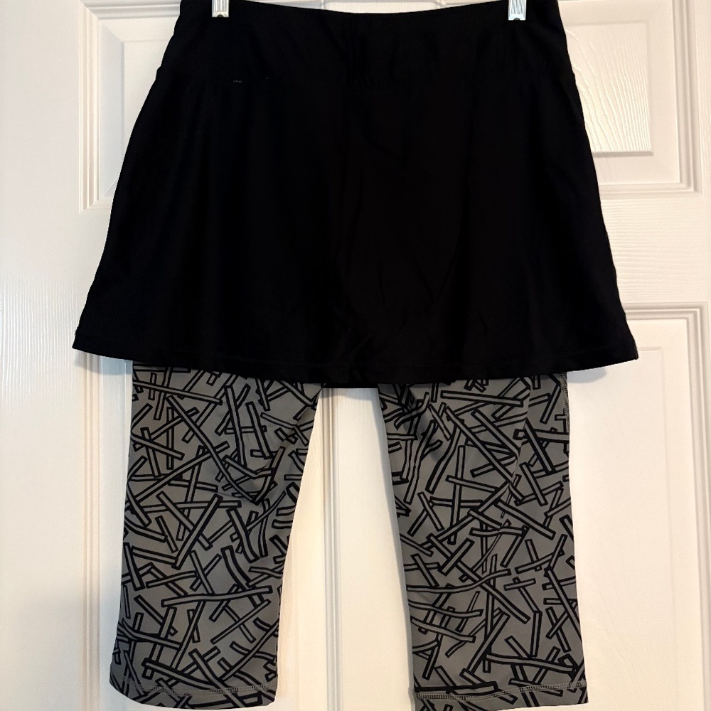 Jamie Sadock Built in Capri under black skirt